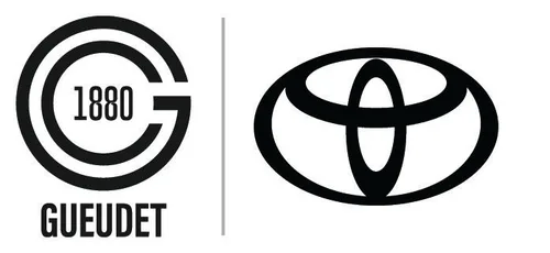 Logo TOYOTA GUEUDET 1880 COMPIÈGNE